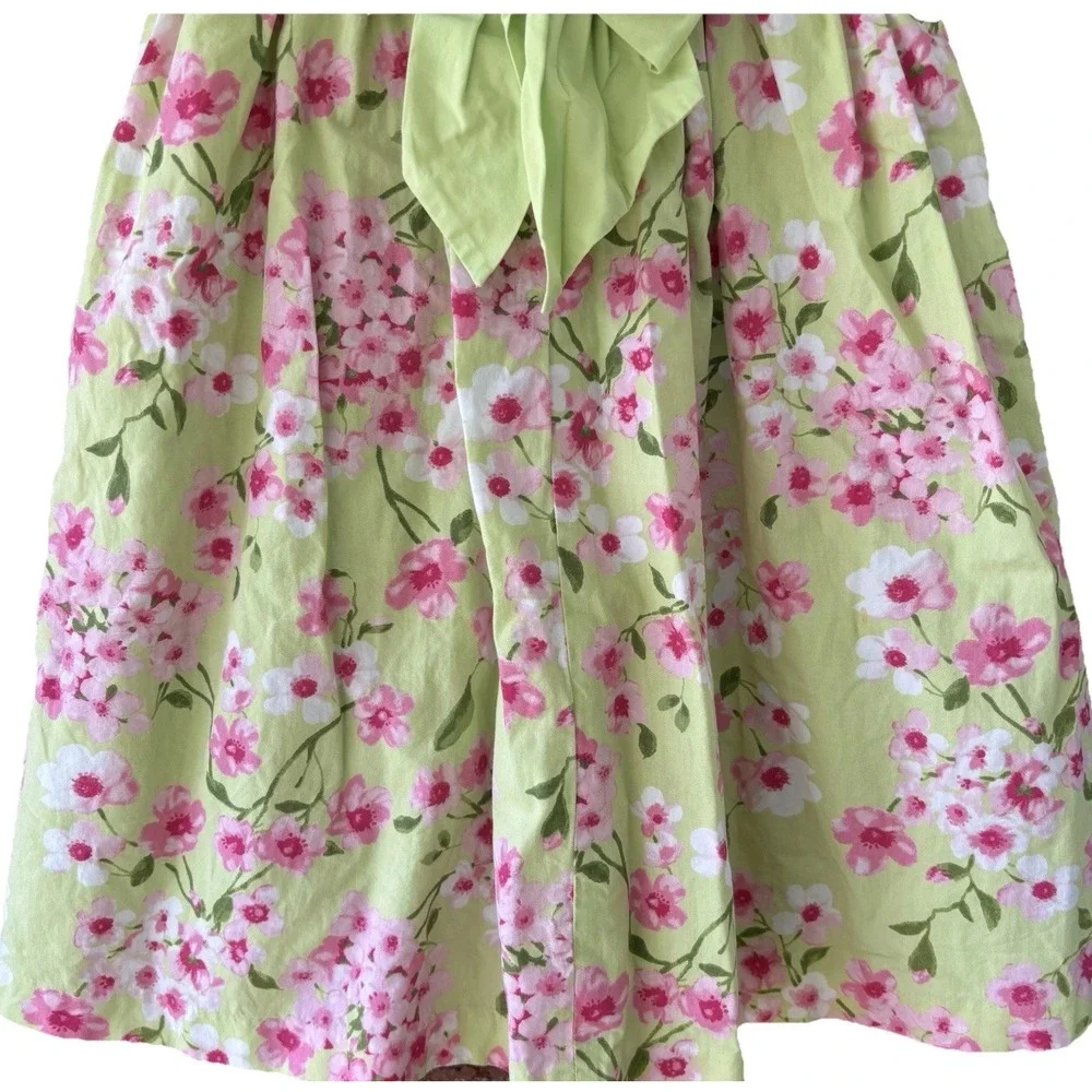 Gymboree SPRING‎ SOCIAL Dress Girl's 6 Summer Celebration Floral Cherry Blossoms